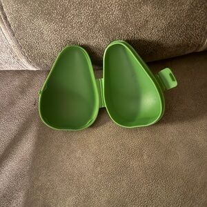 Tupperware Avocado-Shaped Green Container